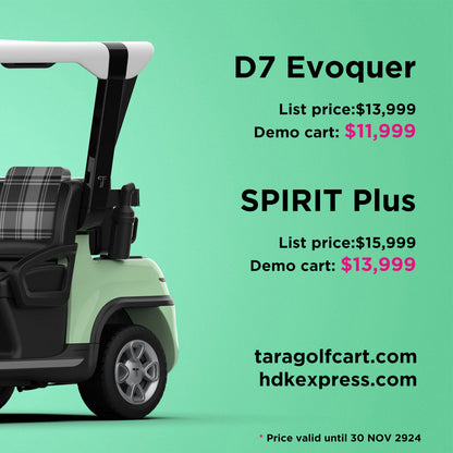 Evoquer Lithium Battery Electric Golf Cart